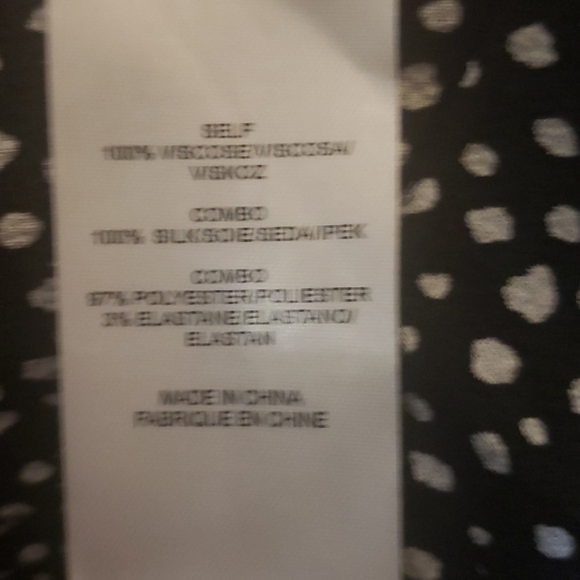 TIBI MARTINE RUFFLE POLKA DOT BLOUSE - Picture 11 of 11